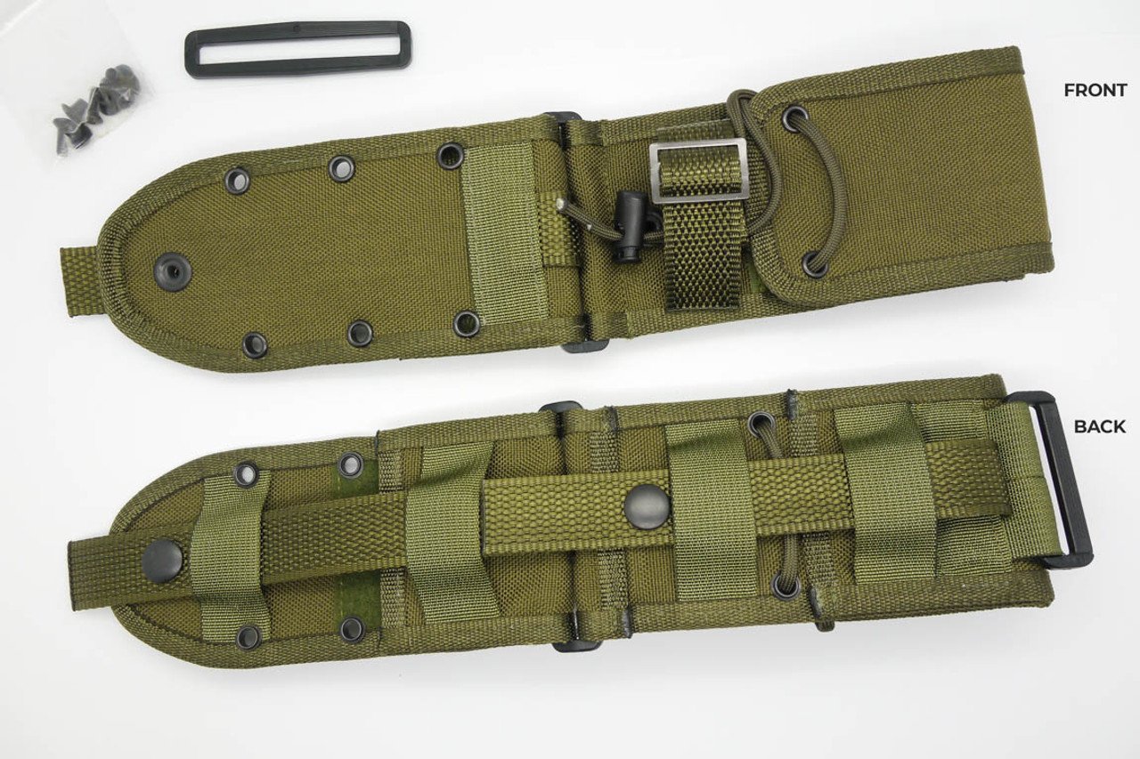 ESEE-52-MB-OD MOLLE Back - Green