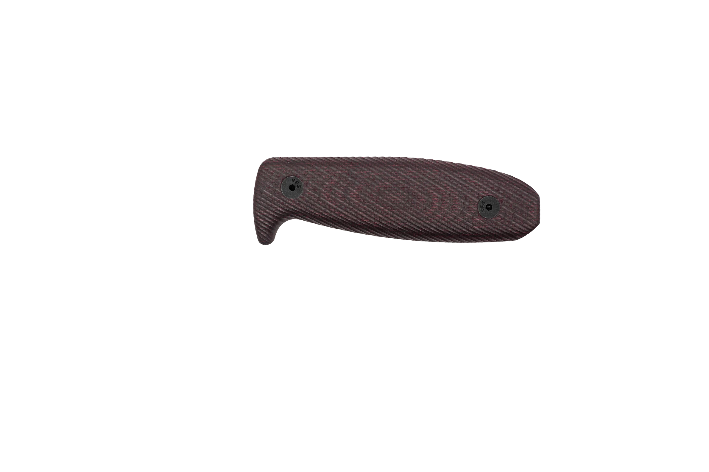 Handle Kit for AK 3 - Double Red Canvas Micarta