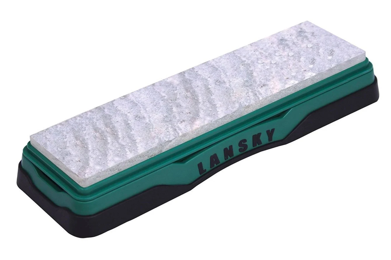 Lansky Sharpeners: Soft Arkansas Bench Stone - 6 in. x 2 in.